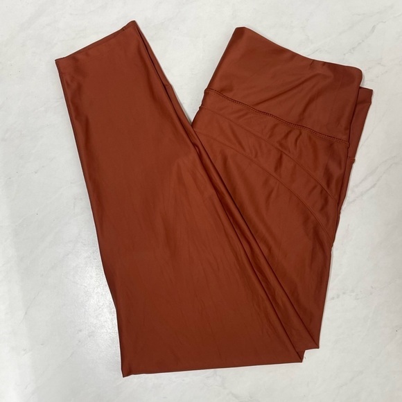 Calia Stay The Path Orange Cropped Leggings Size XXL - Picture 7 of 7